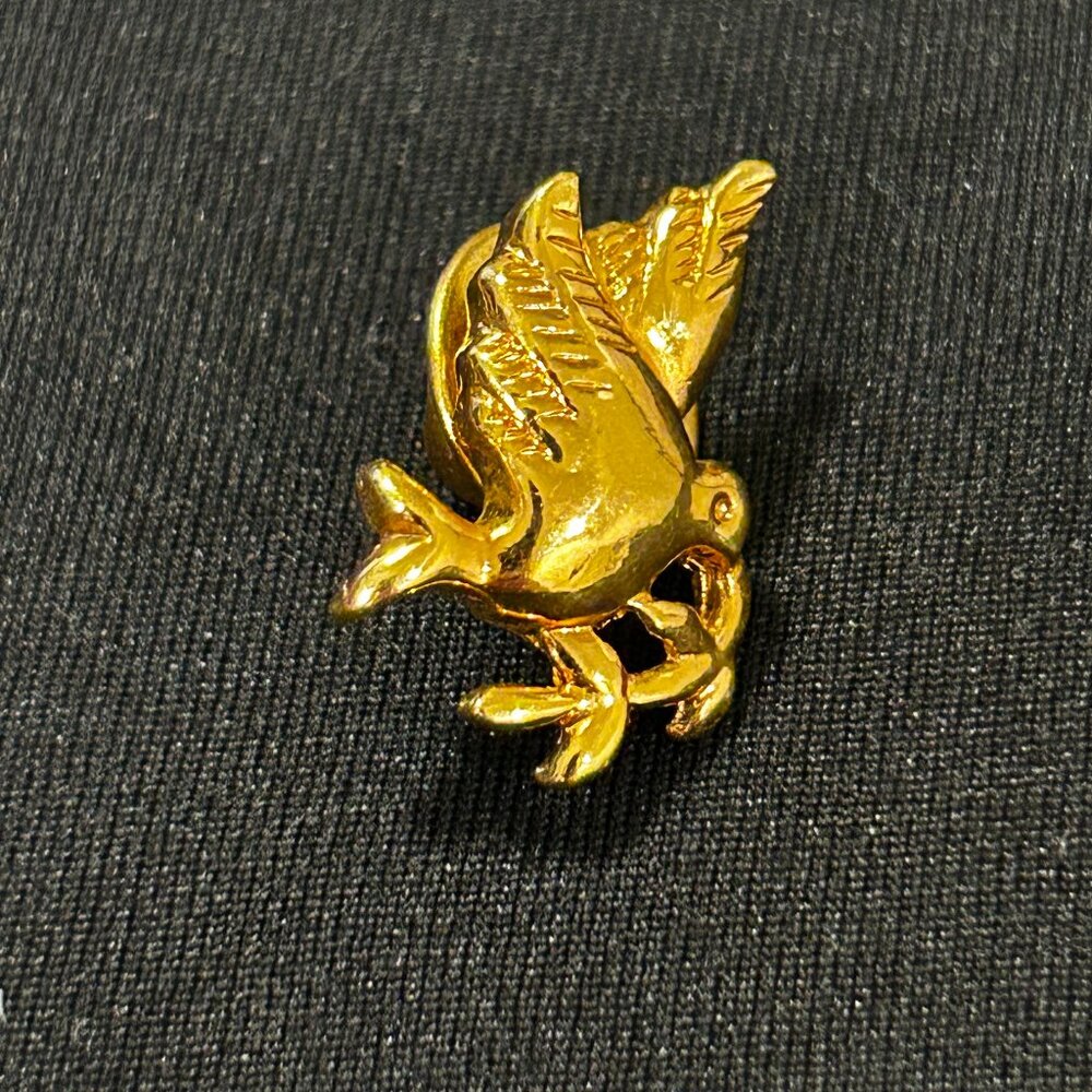 Peace Dove Vintage Pin